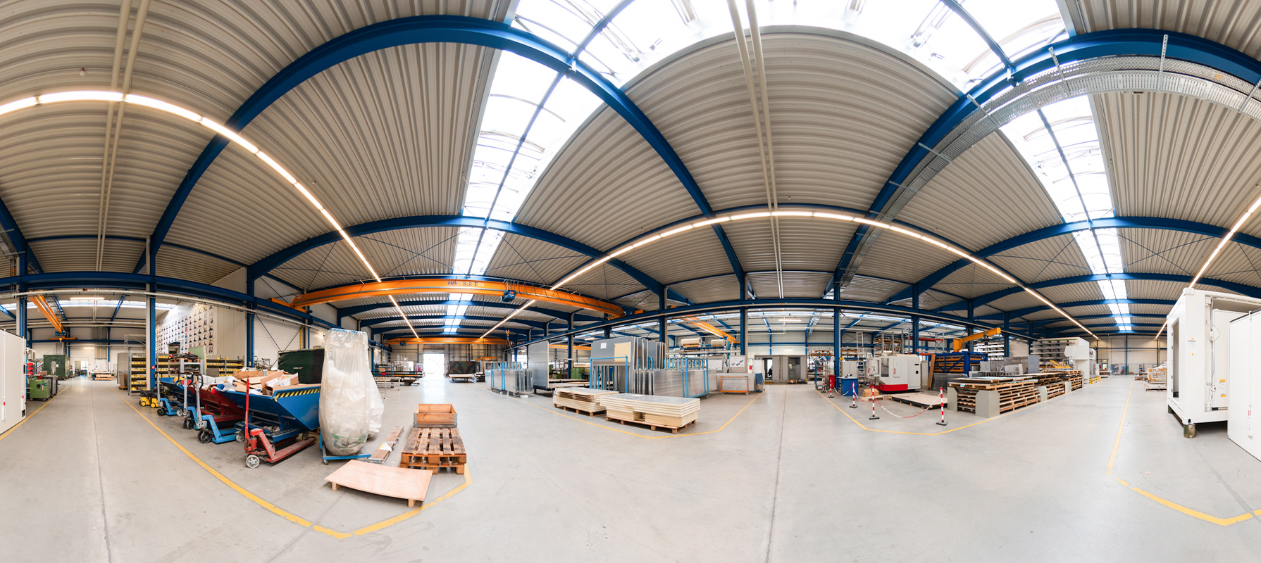 Actum Real Estate Investment Referenz Meckenbeuren Ansicht Halle