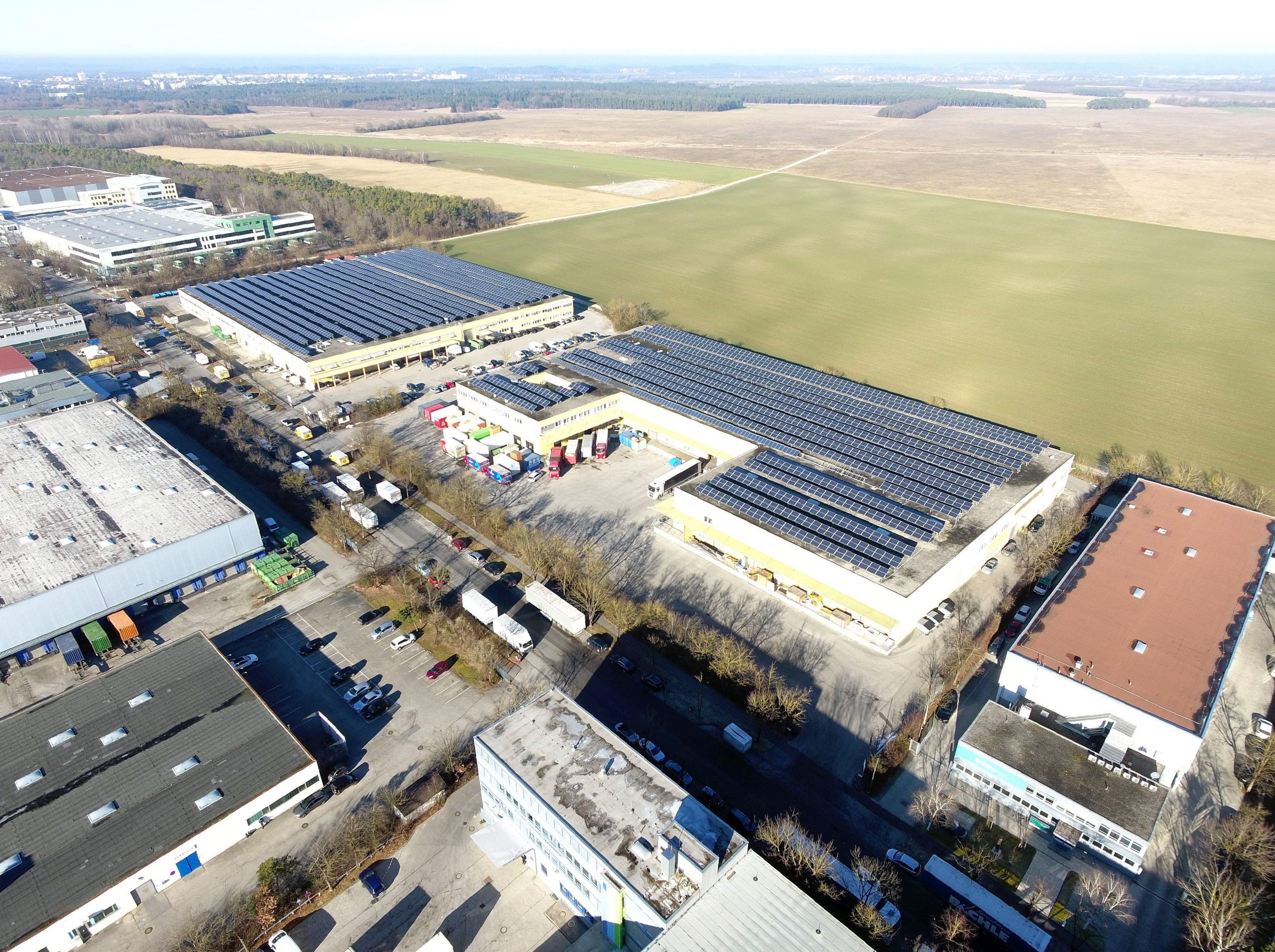 Actum Real Estateinvestment Referenz München Garching con oben