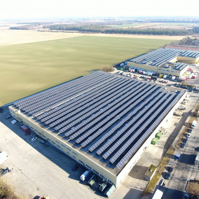 Actum Real Estateinvestment Referenz München Garching von oben 2