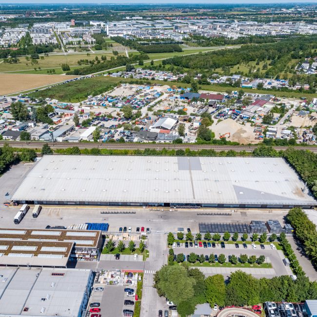 Actum Real Estate Investment Referenz München Ansicht von oben