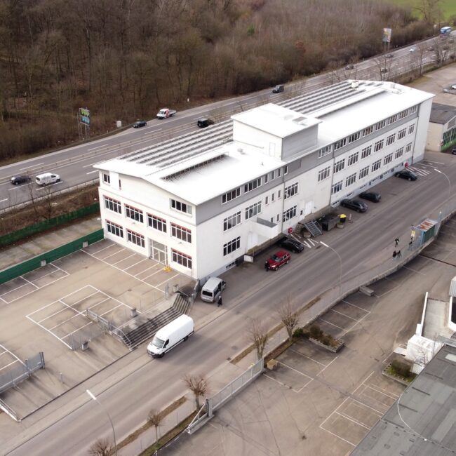 Actum Real Estate Investment Referenz Stuttgart II Ansicht von Oben
