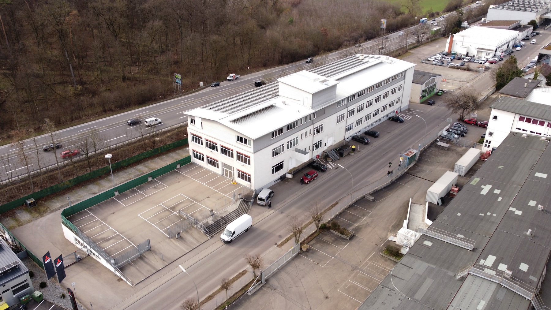 Actum Real Estate Investment Referenz Stuttgart II Ansicht von Oben